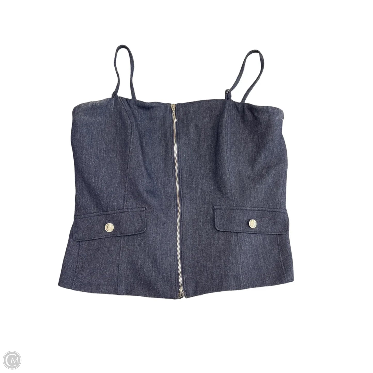 Top Sleeveless By White House Black Market In Navy, Size: 14