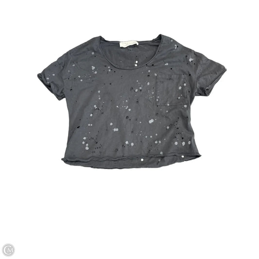 Top Short Sleeve Basic By Vintage Havana In Grey, Size: S