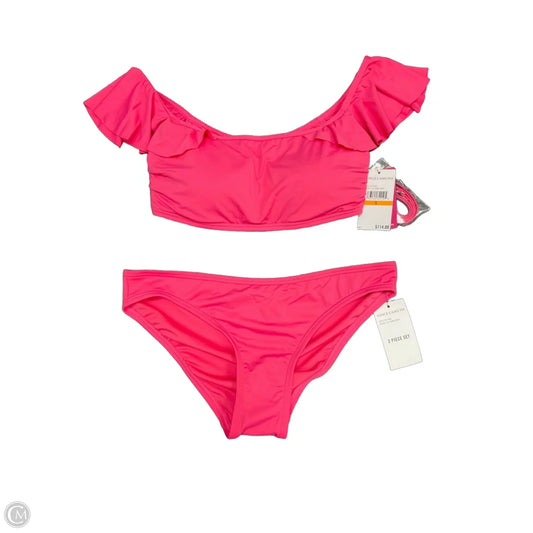 Swimsuit 2pc By Vince Camuto In Pink, Size: S