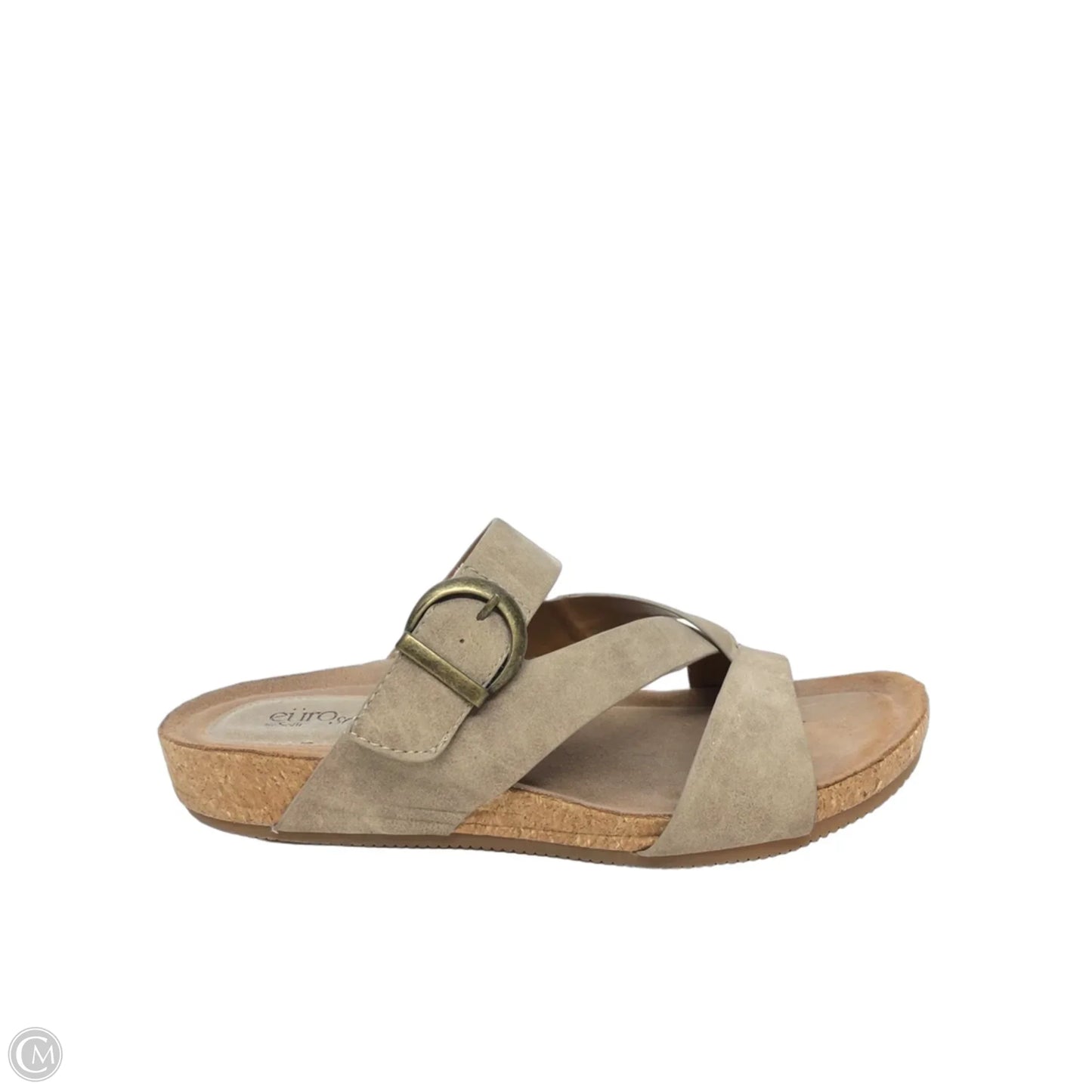Sandals Flats By Sofft In Taupe, Size: 9