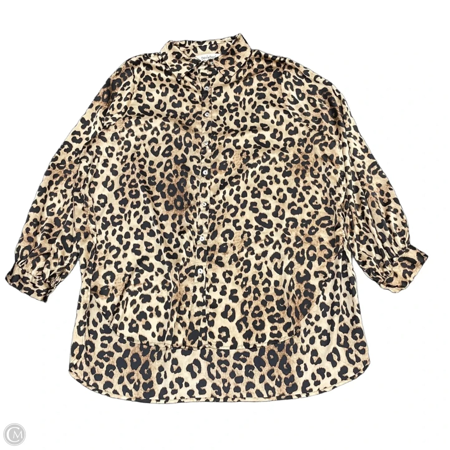 Pants Set 2pc By Davi & Dani In Animal Print, Size: L
