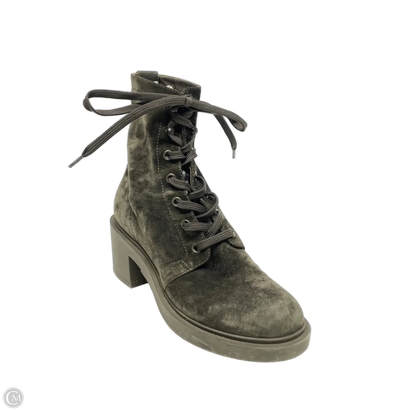 Boots Combat By Cma In Green, Size: 6.5