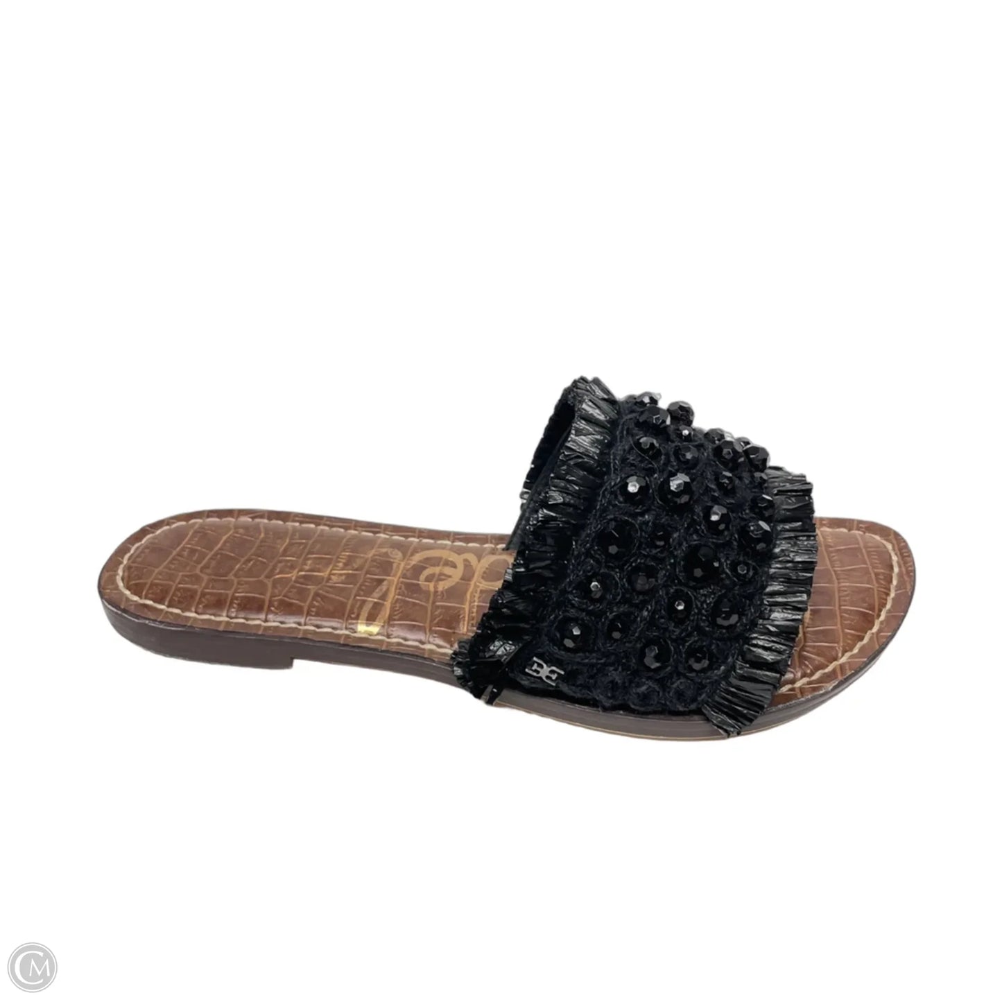 Sandals Flats By Sam Edelman In Black, Size: 8.5