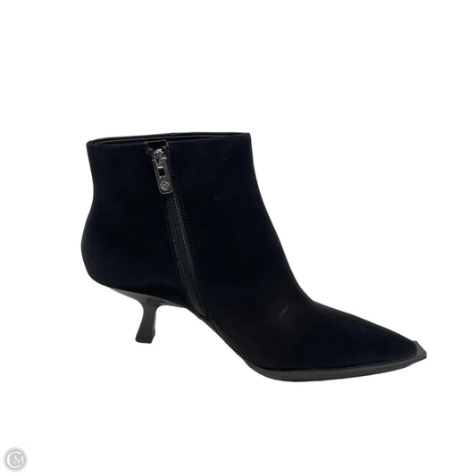 Boots Ankle Heels By Antonio Melani In Black, Size: 9.5