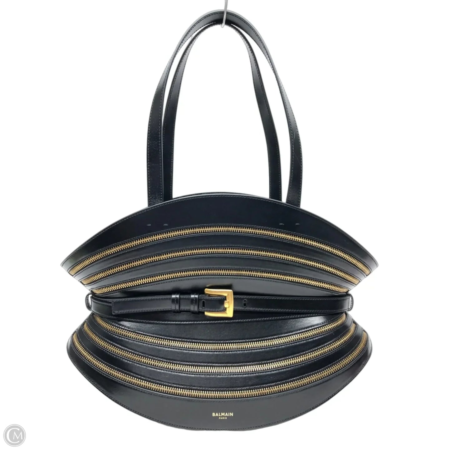 Tote Luxury Designer By Balmain, Size: Medium