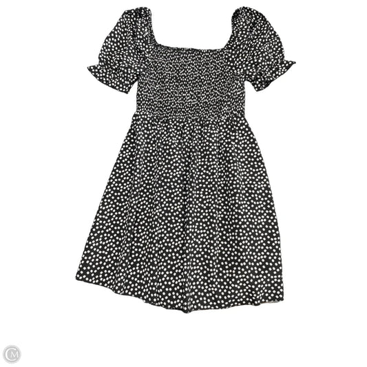 Dress Casual Short By Shein In Black & White, Size: 12