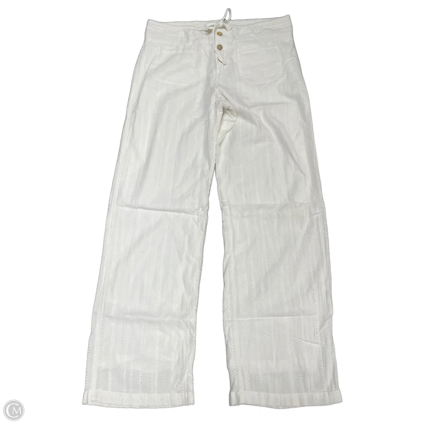 Pants Wide Leg By Sundance In White, Size: S