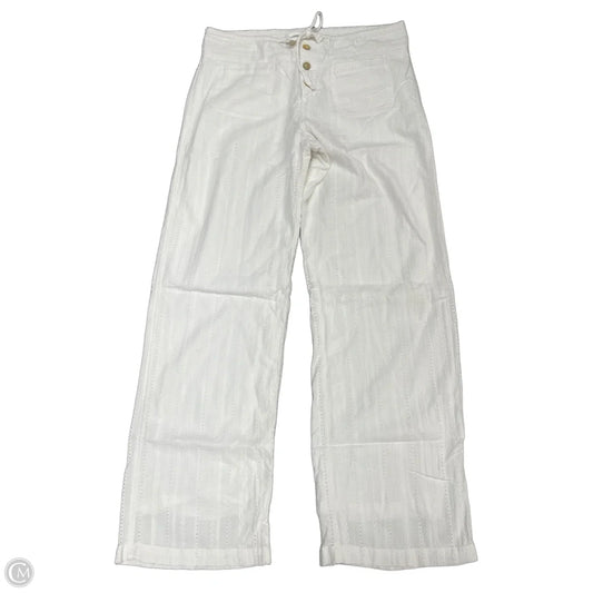 Pants Wide Leg By Sundance In White, Size: S