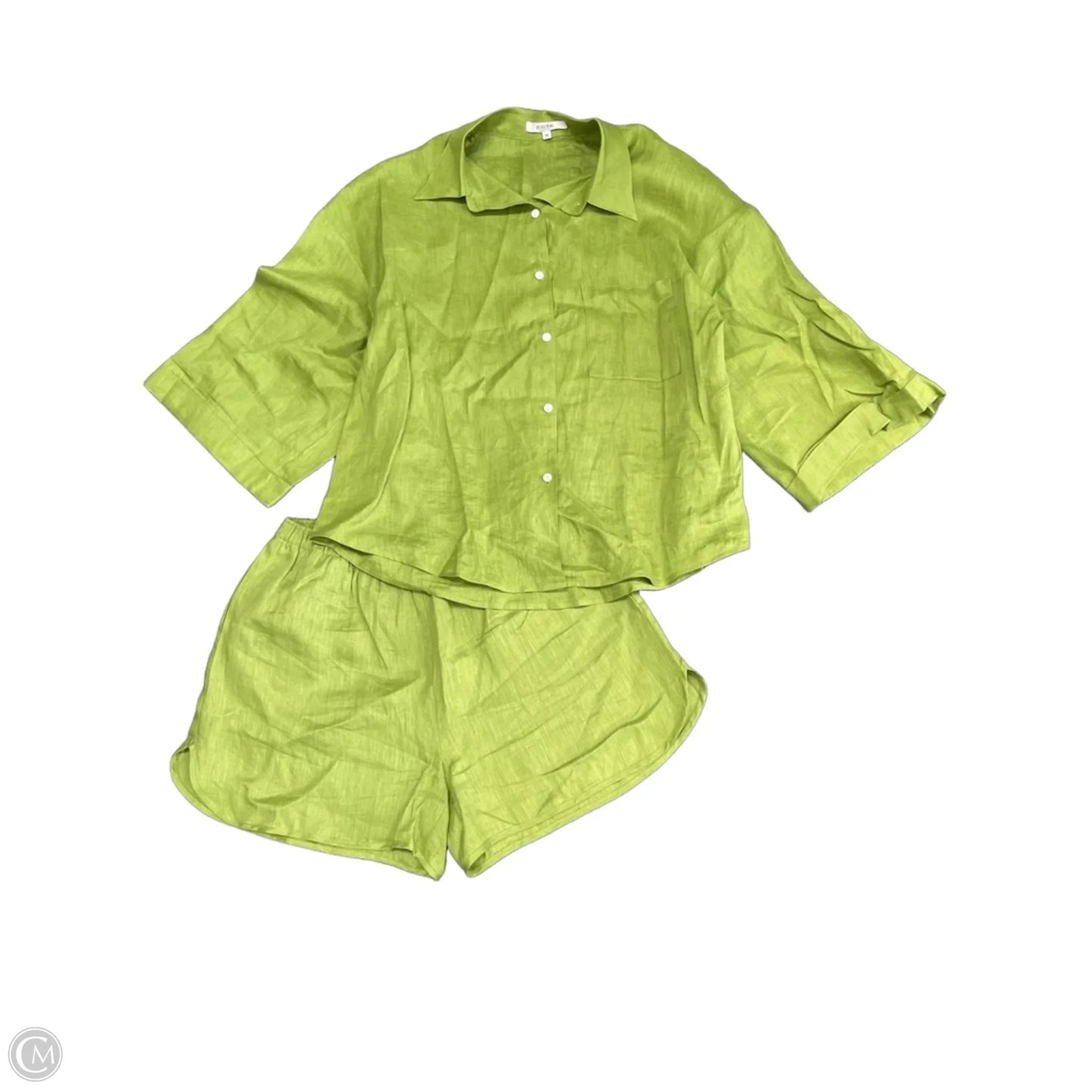 Shorts Set By Cmc In Green, Size: M