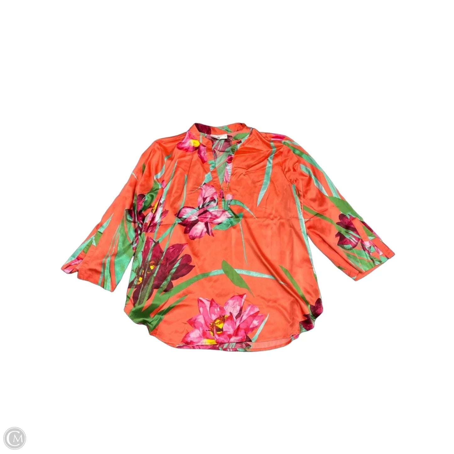 Pants Set 2pc By Natori In Tropical Print, Size: M