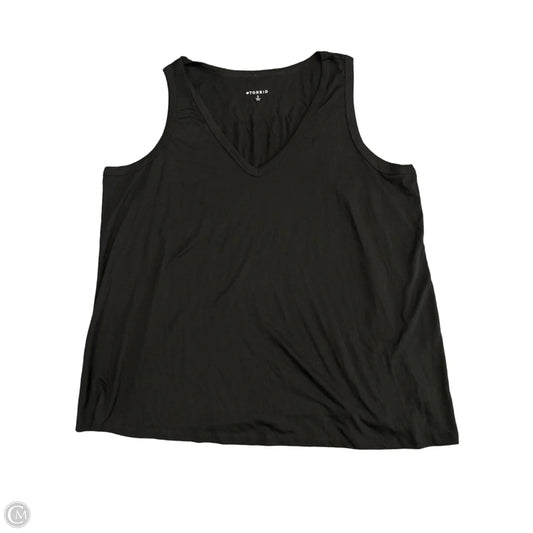 Top Sleeveless Basic By Torrid In Black, Size: 3x