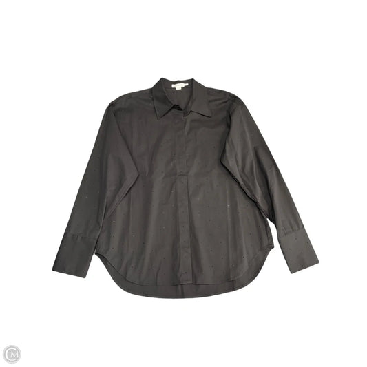 Top Long Sleeve By Good American In Black, Size: M