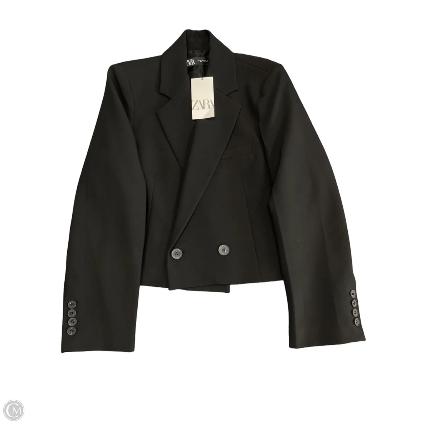 Blazer By Zara In Black, Size: Xl