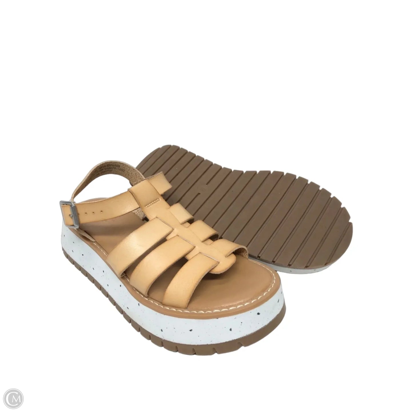 Sandals Flats By Universal Thread In Brown, Size: 8