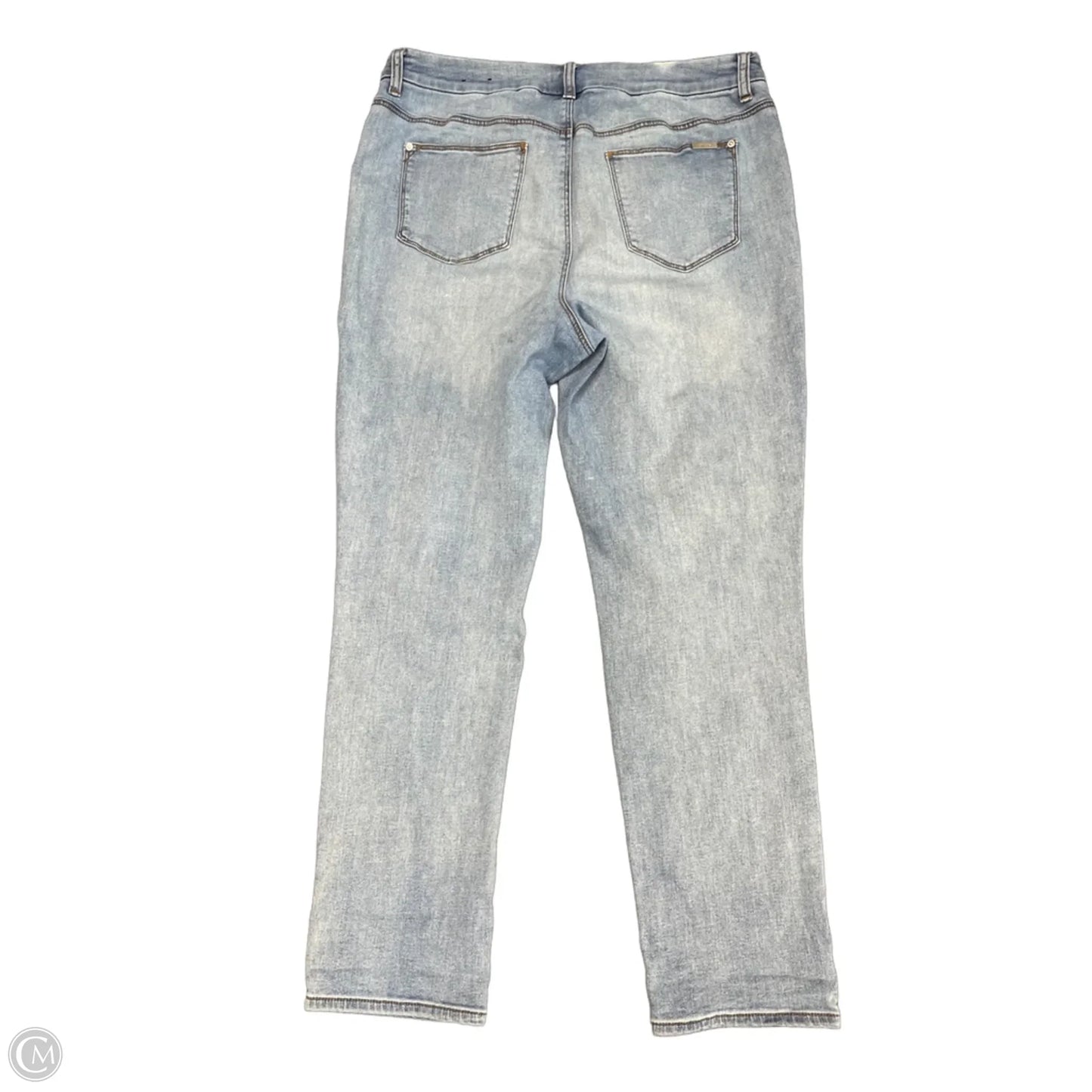 Jeans Jeggings By Chicos In Blue Denim, Size: 10