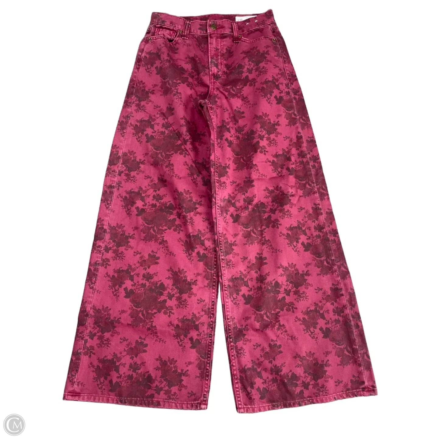 Jeans Wide Leg By Gap In Purple, Size: 0