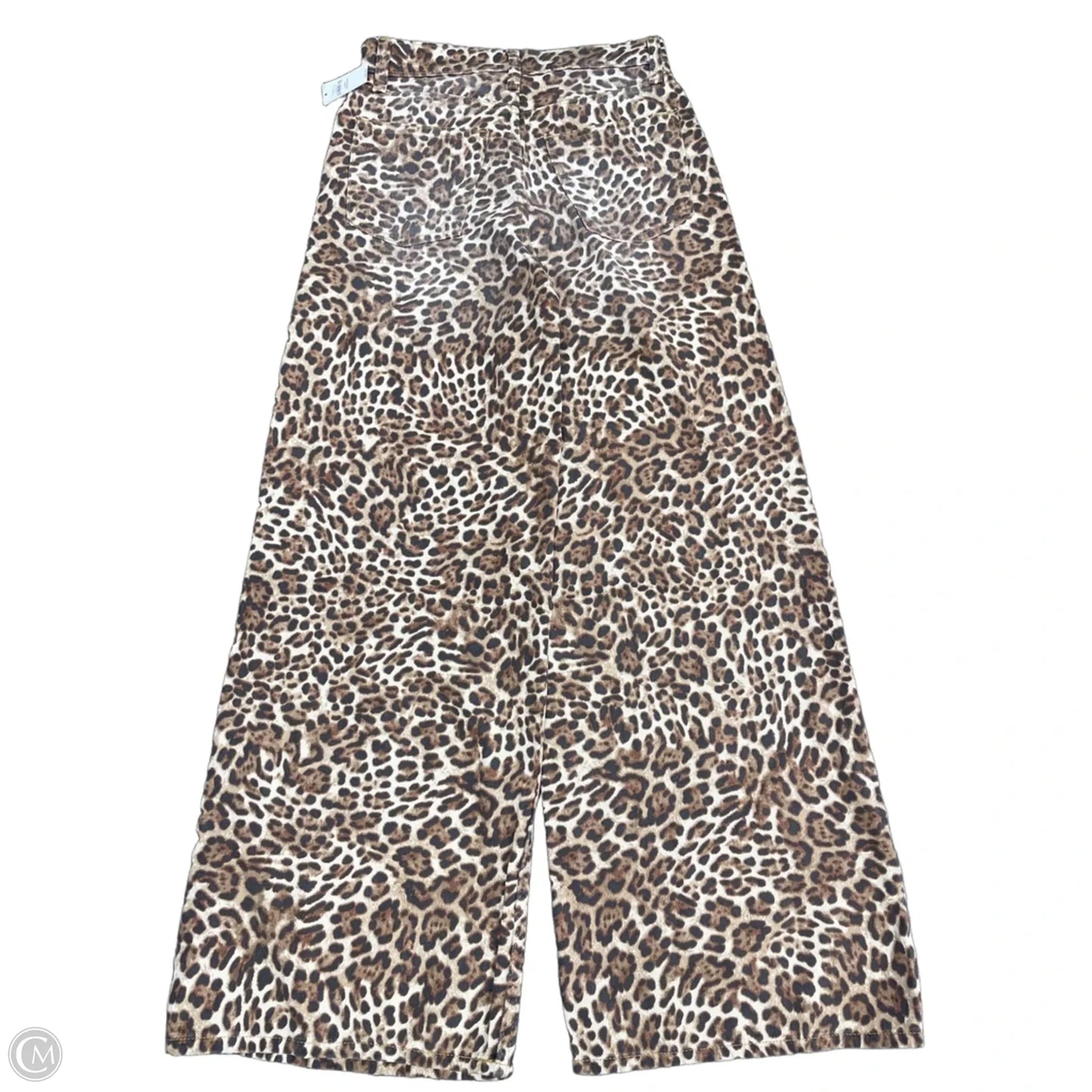 Jeans Wide Leg By Gap In Animal Print, Size: 0