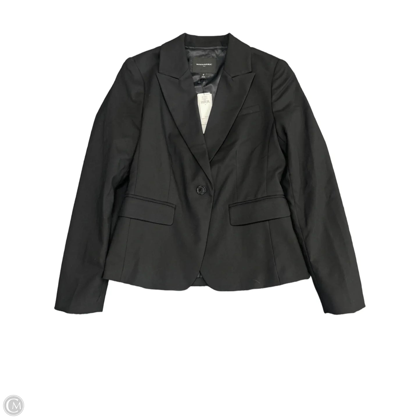 Blazer By Banana Republic In Black, Size: 0