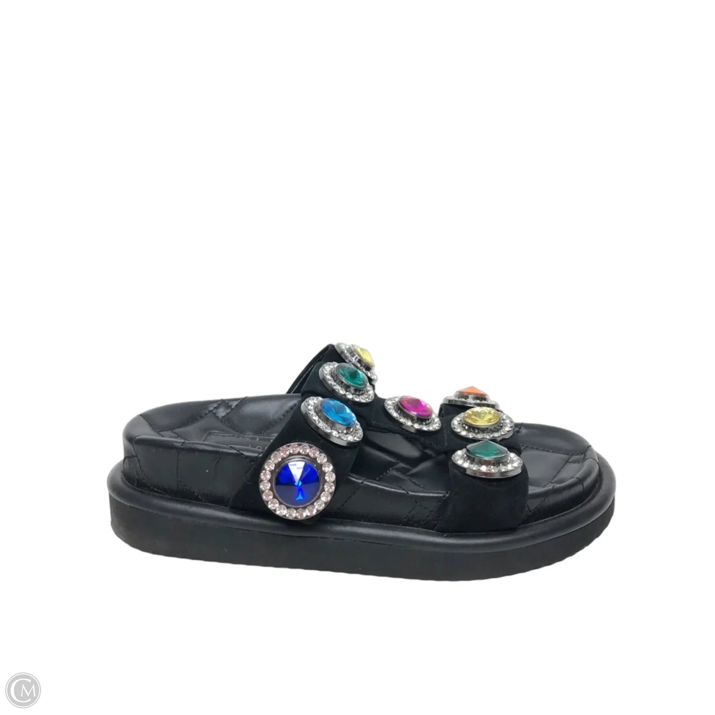 Sandals Designer By Kurt Geiger In Black, Size: 6.5
