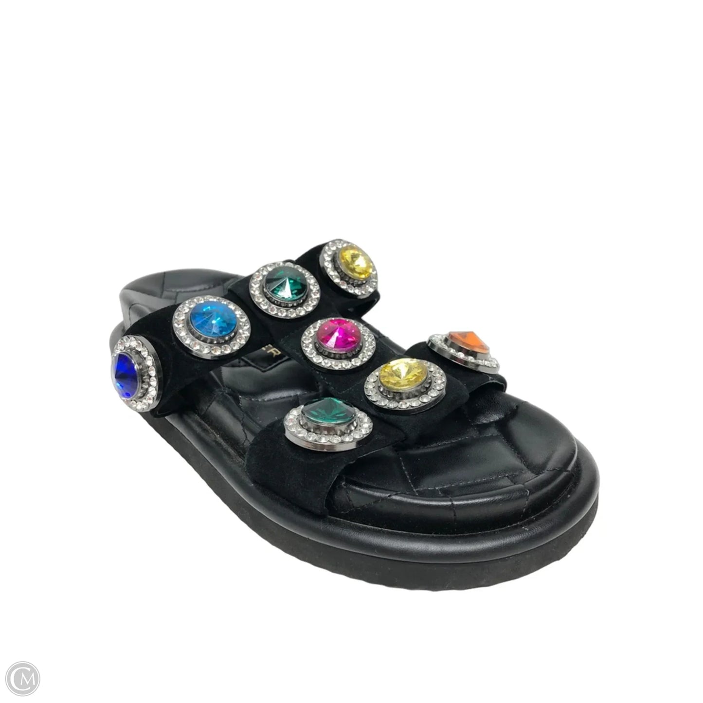 Sandals Designer By Kurt Geiger In Black, Size: 6.5
