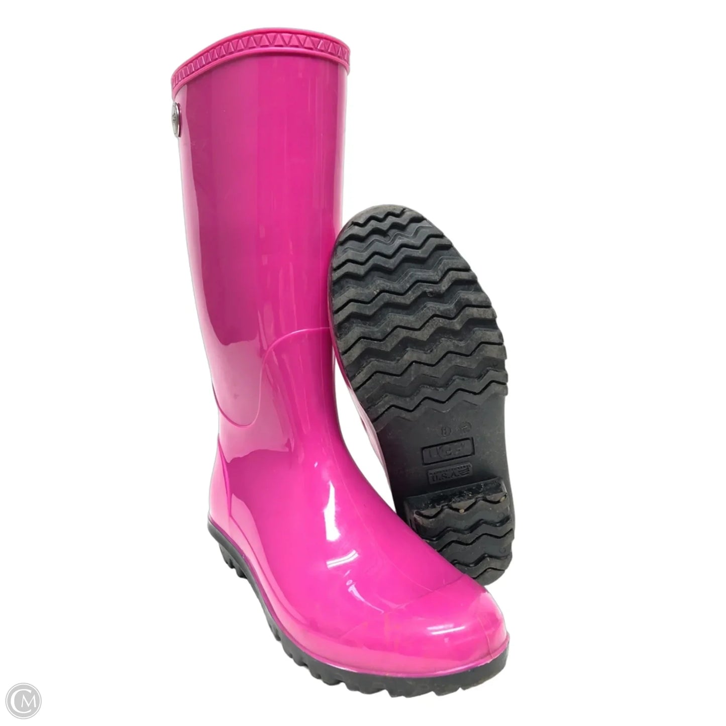 Boots Rain By Ugg In Pink, Size: 8