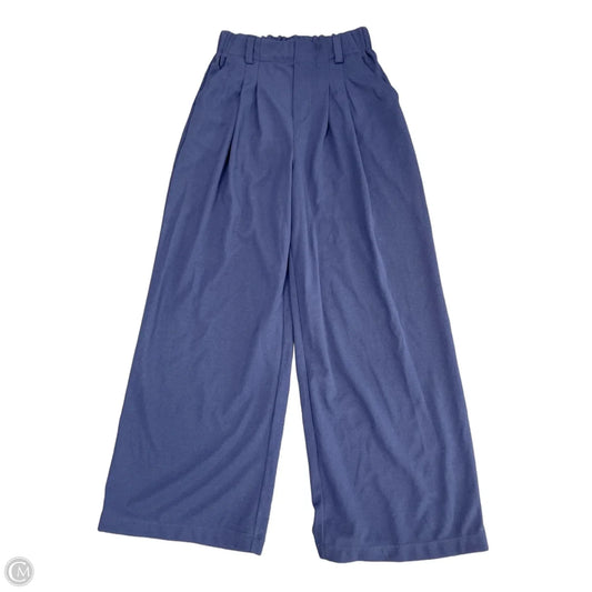 Pants Wide Leg By Halara In Navy, Size: Xs