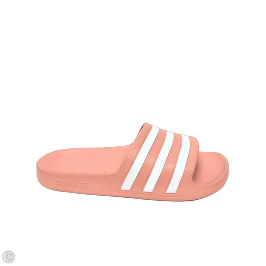 Sandals Sport By Adidas In Peach, Size: 8
