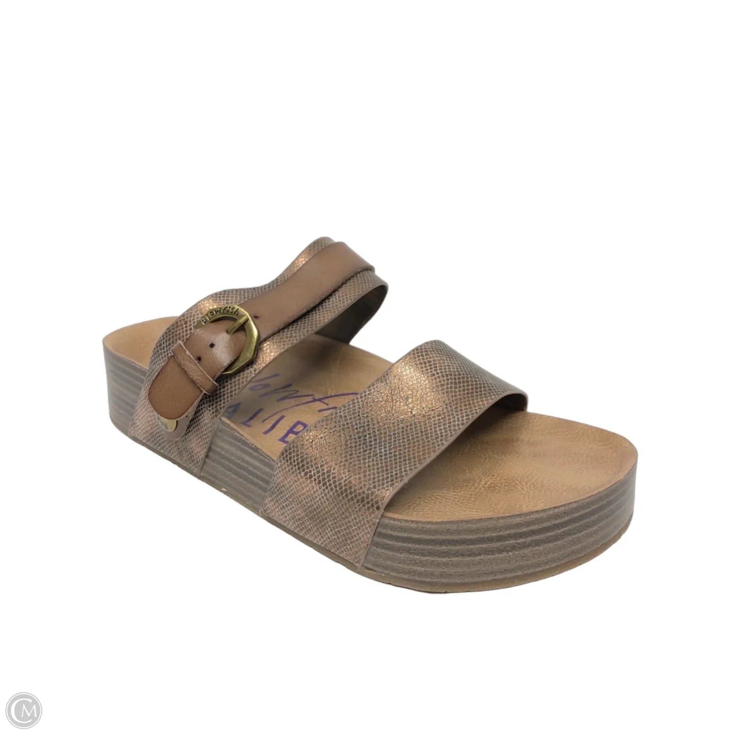 Sandals Flats By Blowfish In Bronze, Size: 9