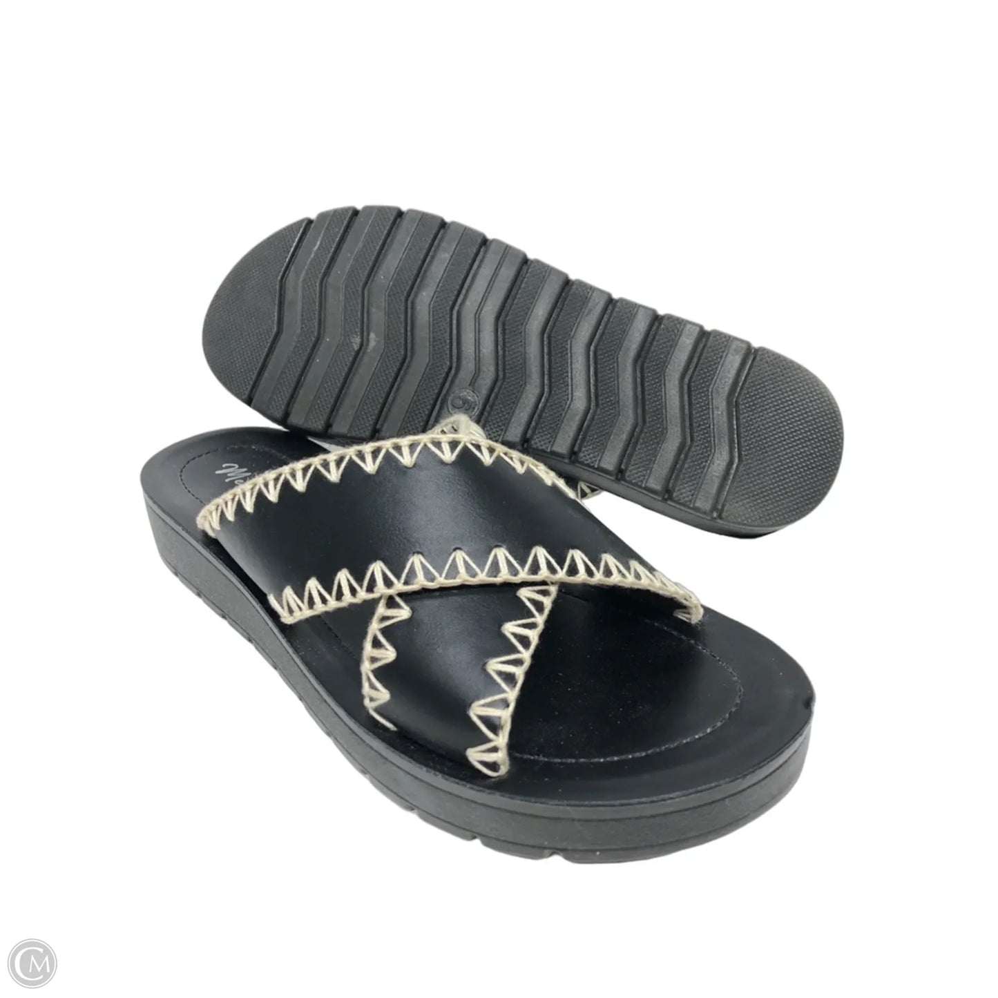 Sandals Flats By Meraki In Black, Size: 9