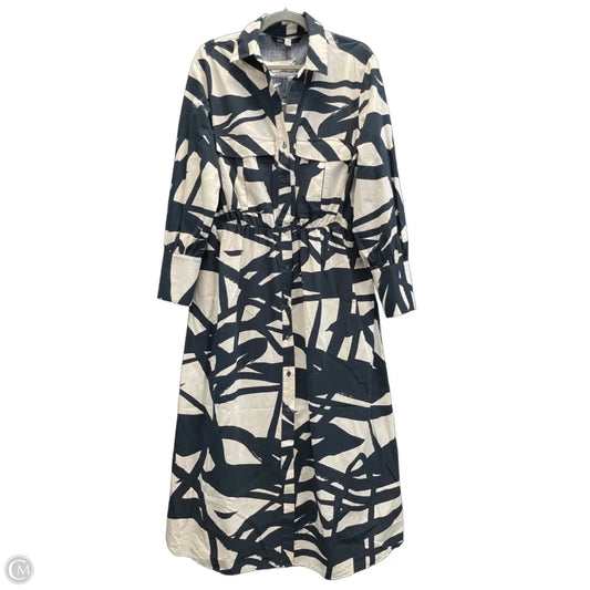 Dress Casual Maxi By Zara In Black & Cream, Size: Xxl