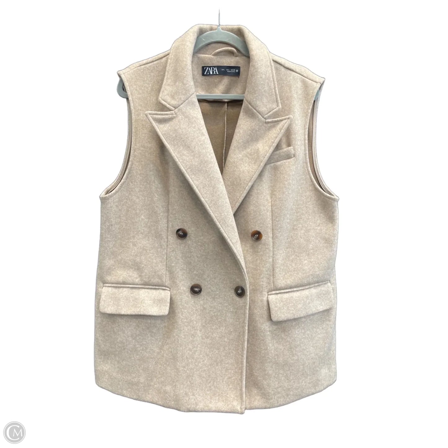 Vest Other By Zara In Beige, Size: L