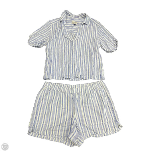Shorts Set By Universal Thread In Blue & White, Size: L