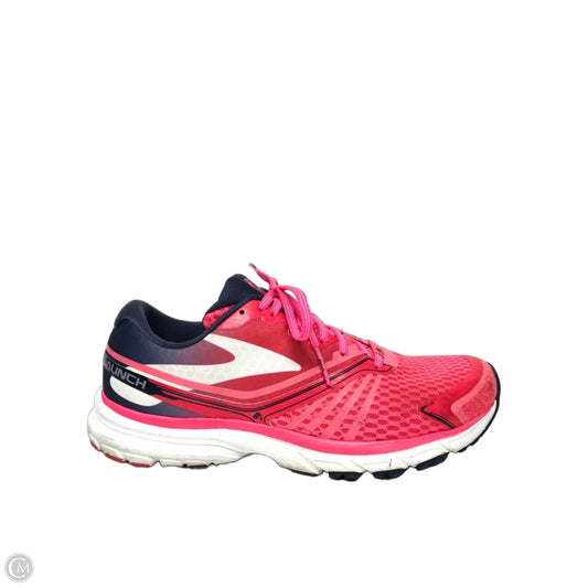 Shoes Athletic By Brooks In Blue & Pink, Size: 10