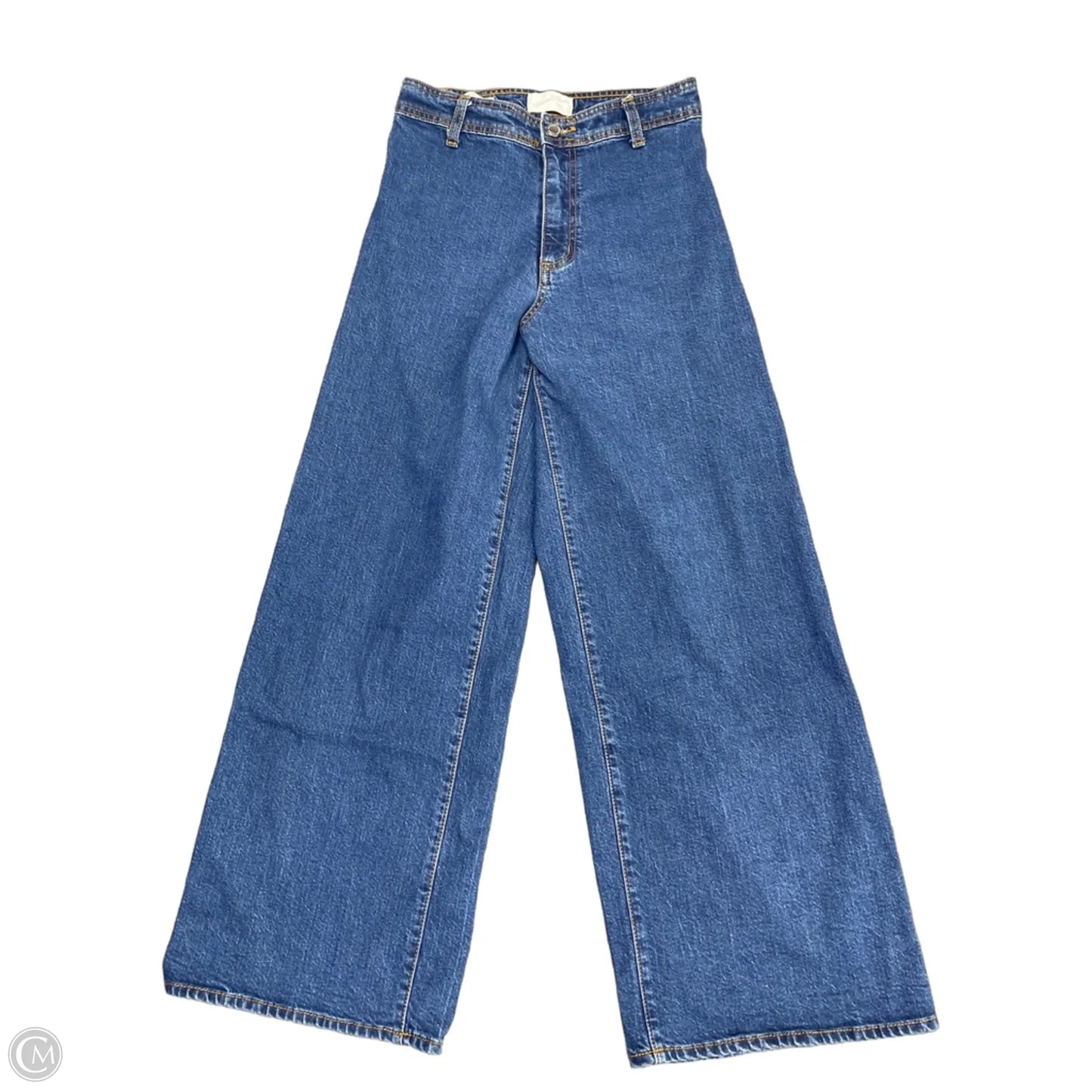 Jeans Wide Leg By Universal Thread In Blue Denim, Size: 2