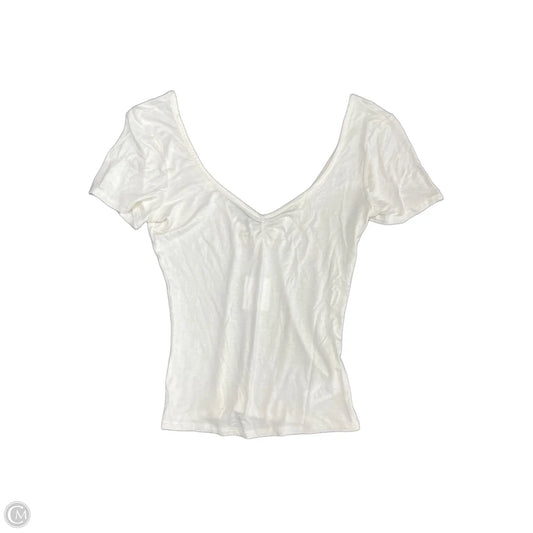 Top Short Sleeve Basic By Project Social Tee In White, Size: L