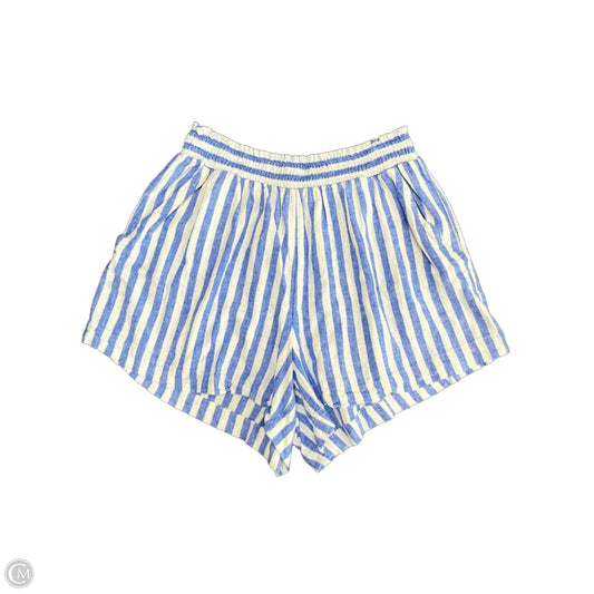 Shorts By Ava & Viv In Blue & White, Size: Xxl