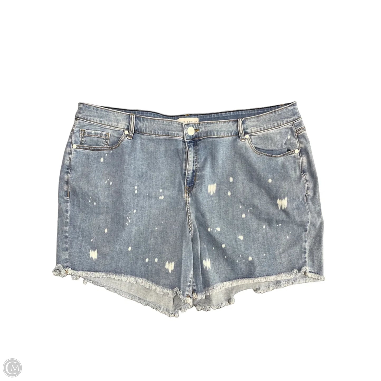 Shorts By Lane Bryant In Blue Denim, Size: 20
