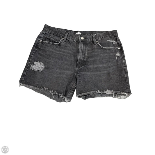 Shorts By Old Navy In Black Denim, Size: 12