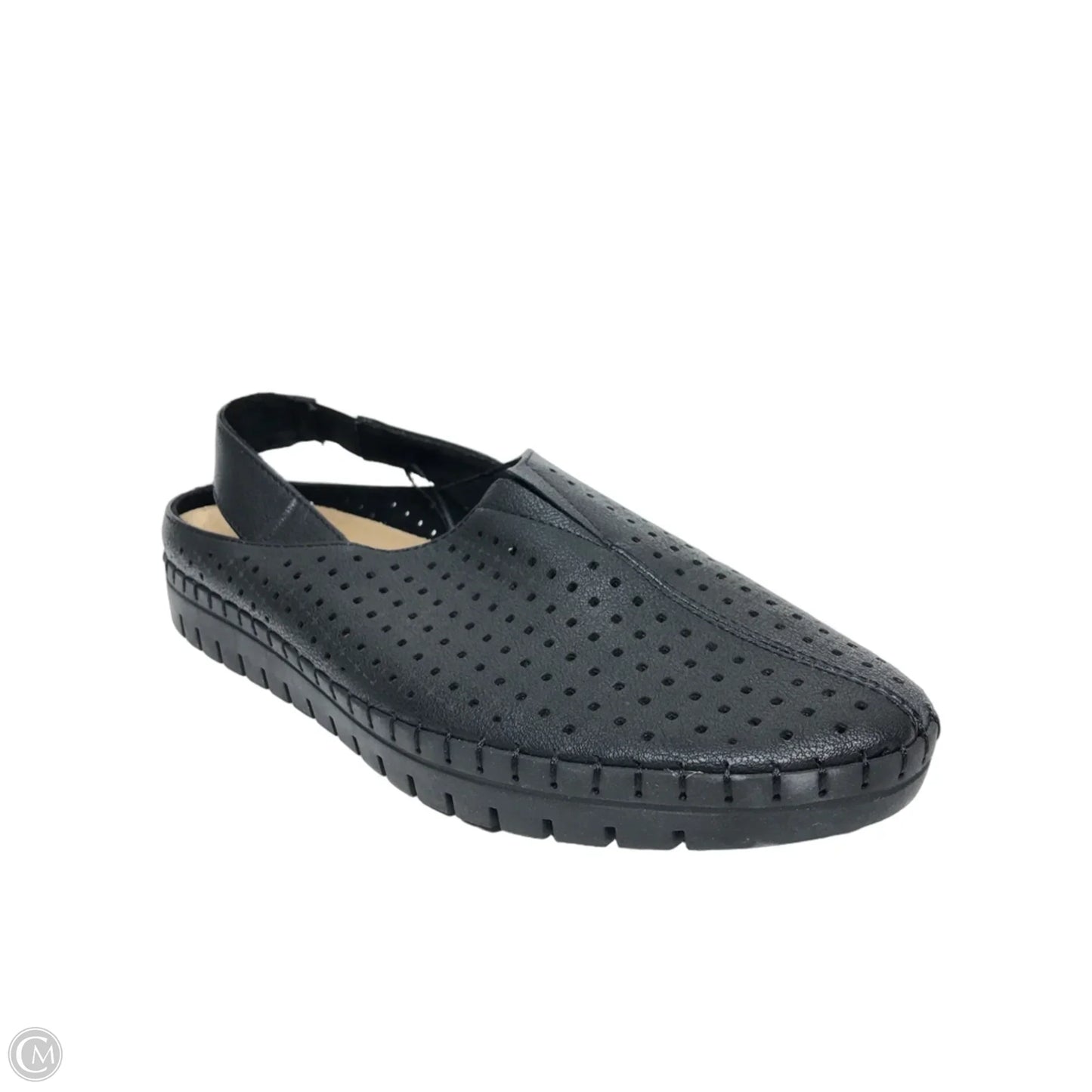 Shoes Flats By Easy Street In Black, Size: 8.5