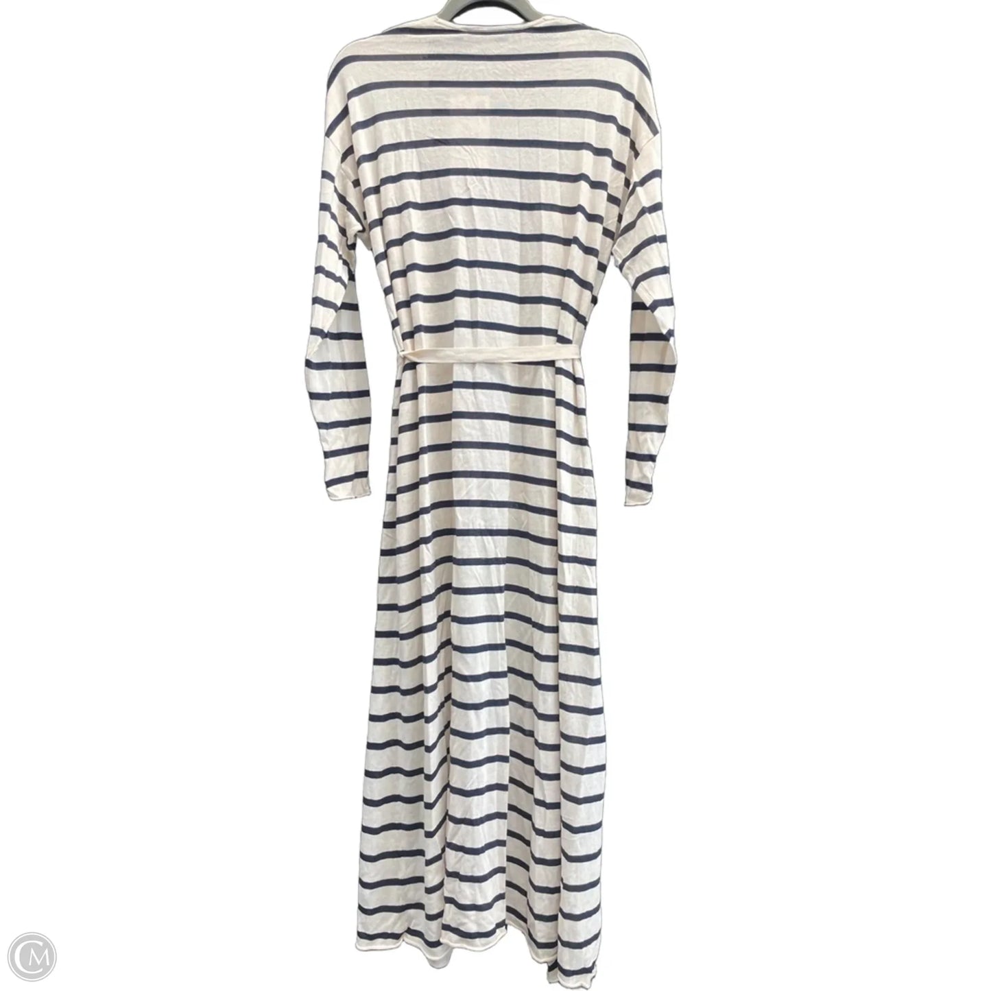 Cardigan By Zara In Blue & Cream, Size: S