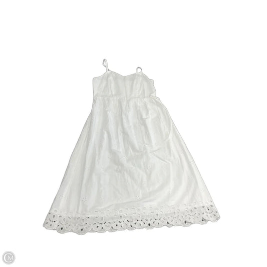Dress Casual Midi By Old Navy In White, Size: M