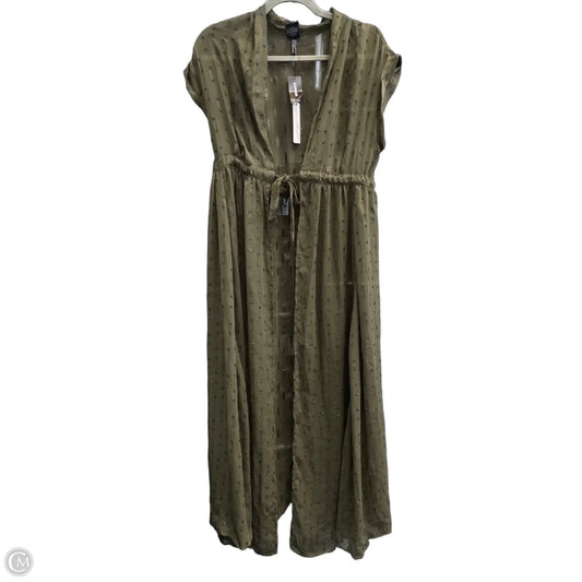 Kimono By Express In Green, Size: M
