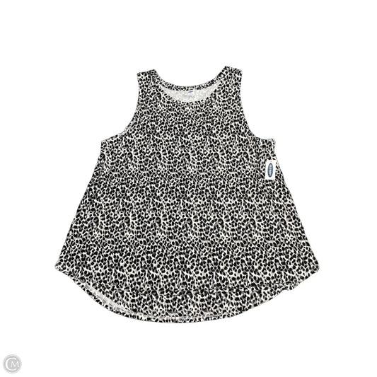 Top Sleeveless Basic By Old Navy In Animal Print, Size: Xl