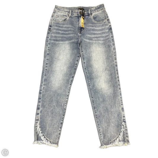 Jeans Straight By Coco And Carmen In Blue Denim, Size: L