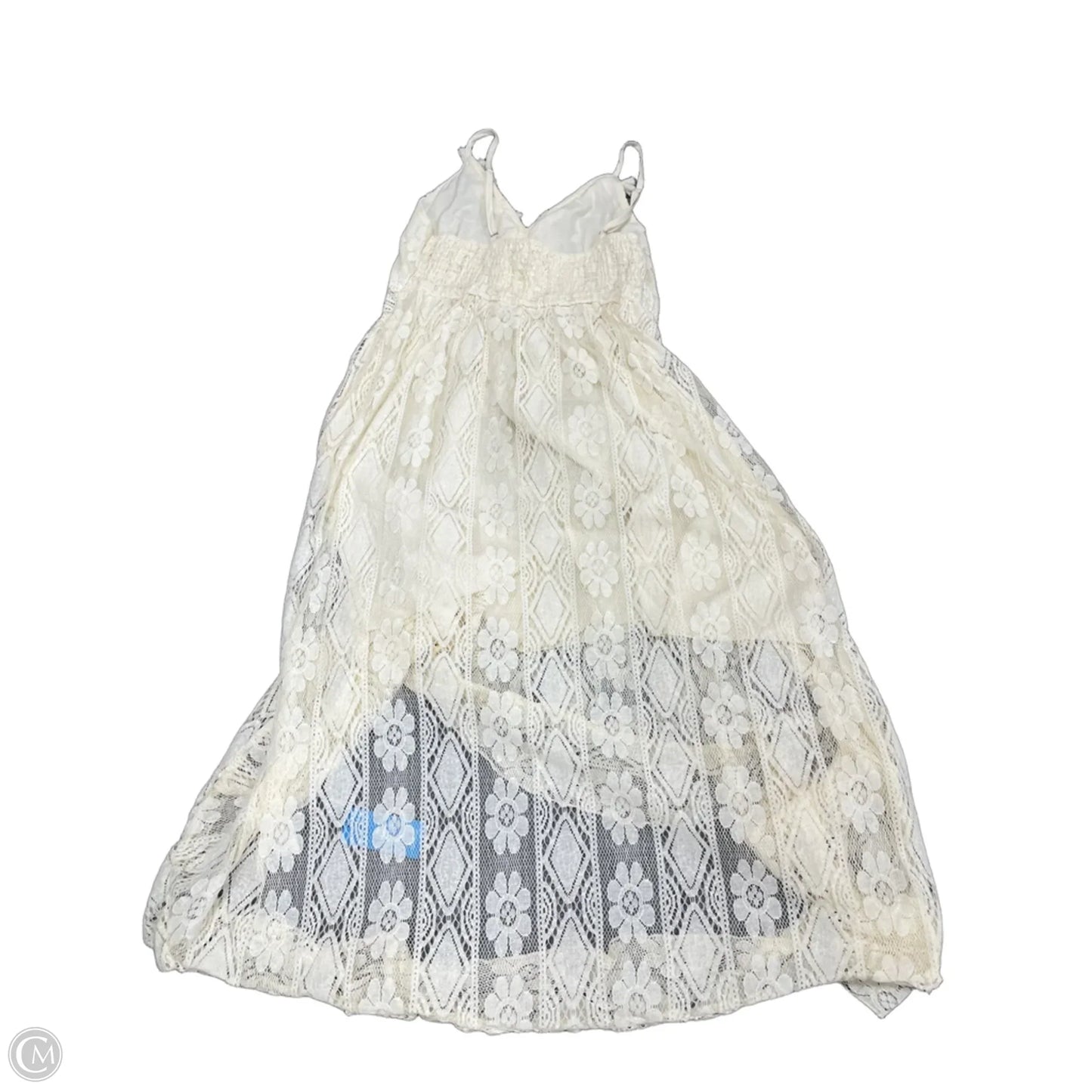 Dress Casual Midi By Cupshe In Cream, Size: L