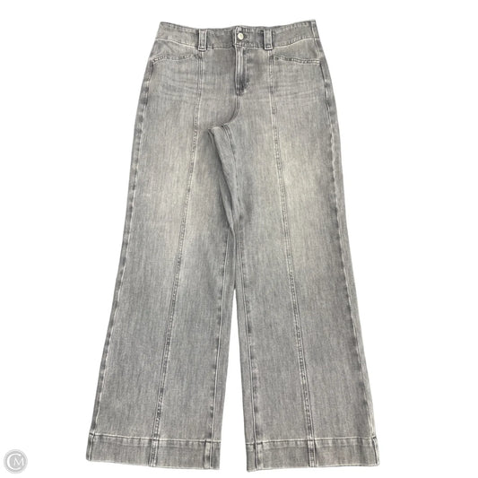 Jeans Straight By Talbots In Grey, Size: 10