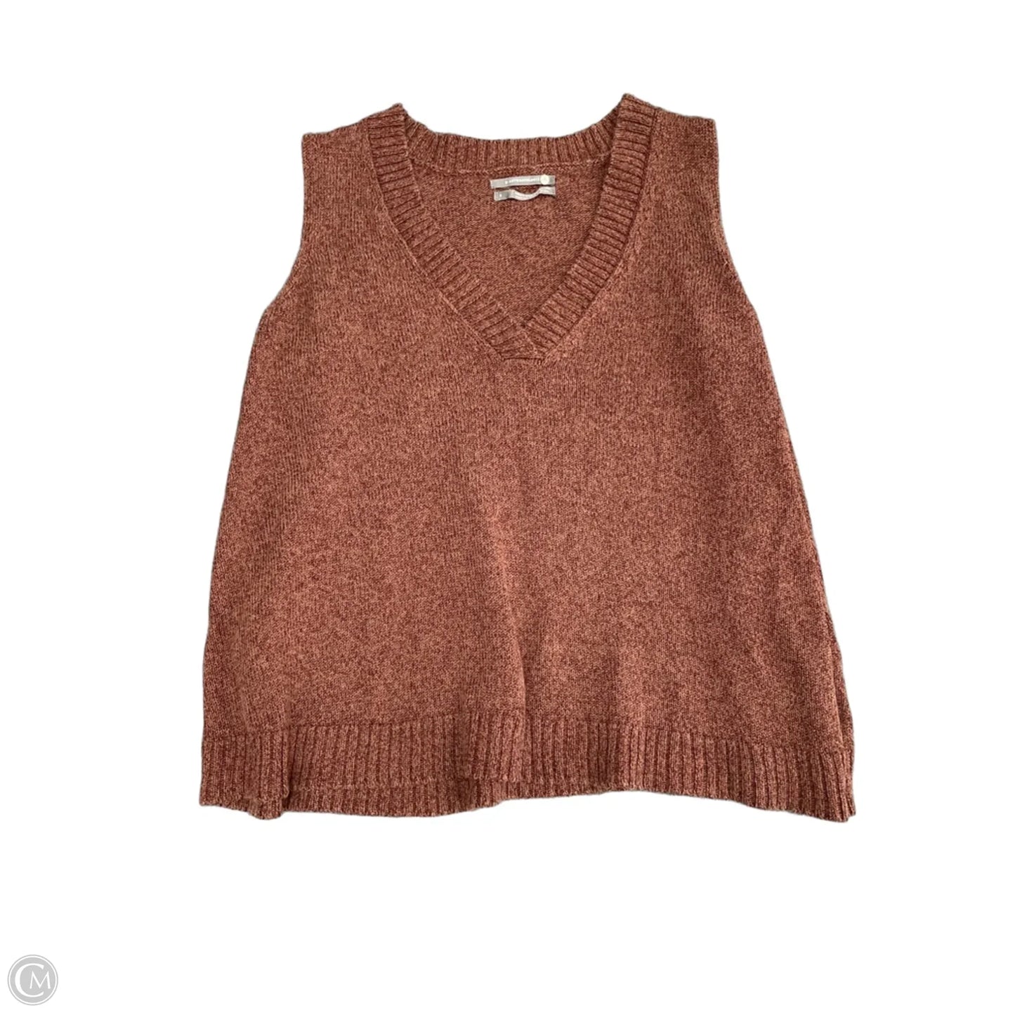 Top Sleeveless By Anthropologie In Brown, Size: S