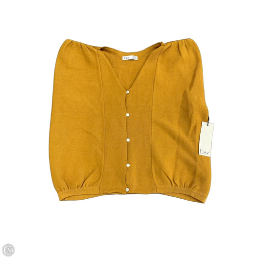 Top Short Sleeve By Dex In Brown, Size: Xs