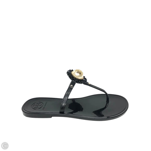 Sandals Designer By Tory Burch In Black, Size: 6