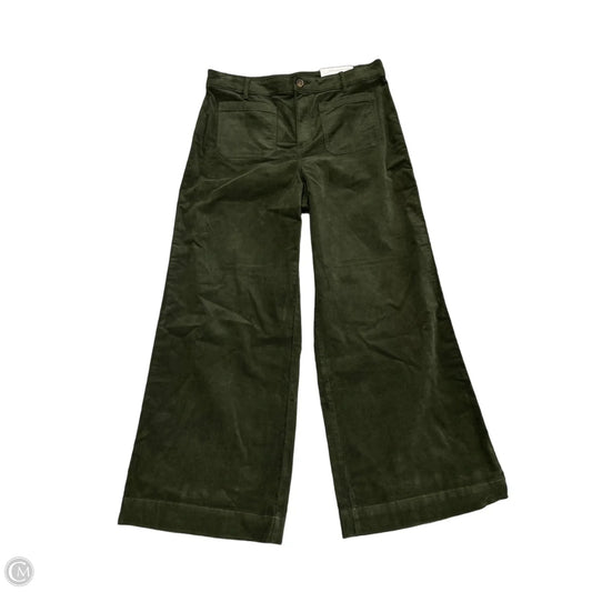Pants Wide Leg By Loft In Green, Size: 12